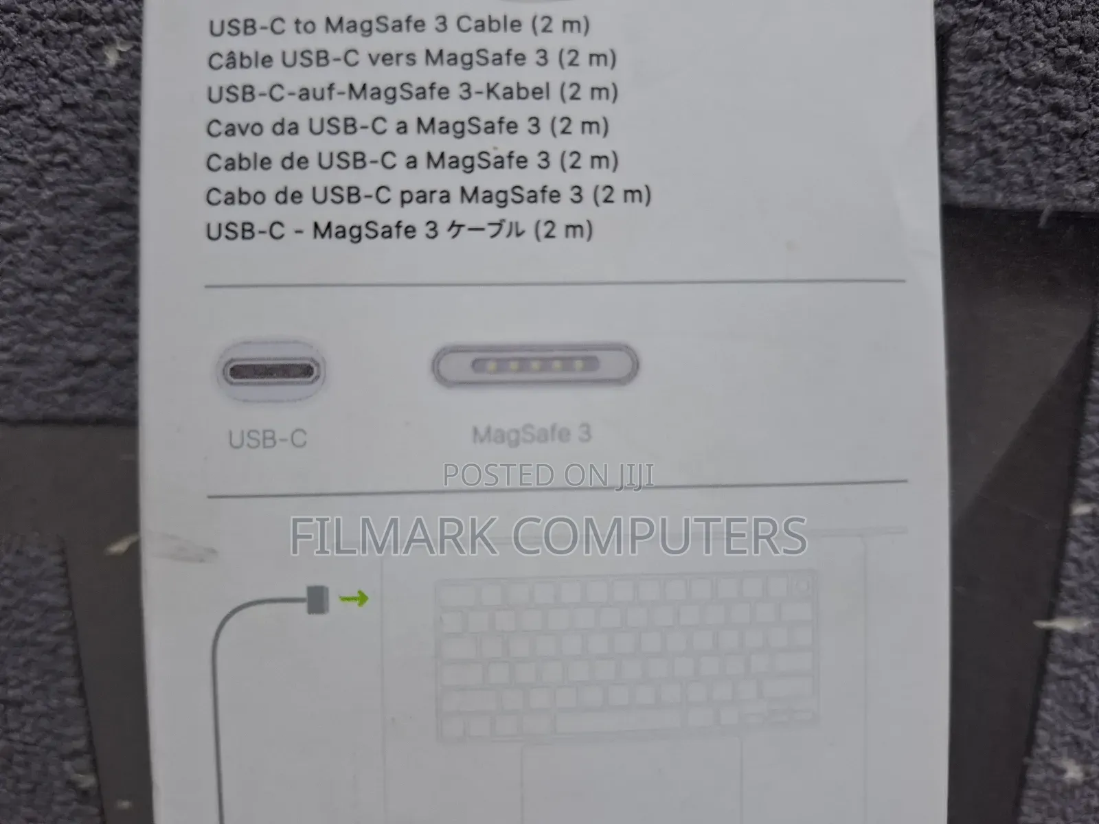 Usb-c To Magsafe 3 Cable, 140w Magnetic Safe Charging Cable