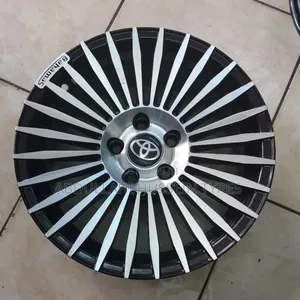 Rims Size 15inch 5hole Black and Silver