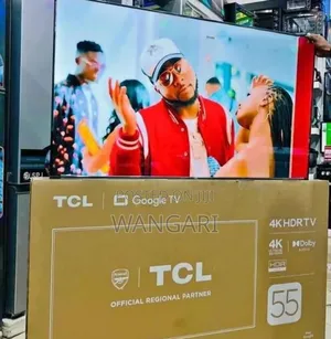 Frameless TCL 55 Inch 4 K HDR Google Television