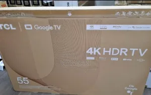 Bluetooth Enabled TCL 55 Inch 4 K HDR Google Television