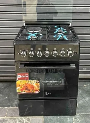 Auto Ignition Roch 3+1 Standing Cooker With Electric Oven