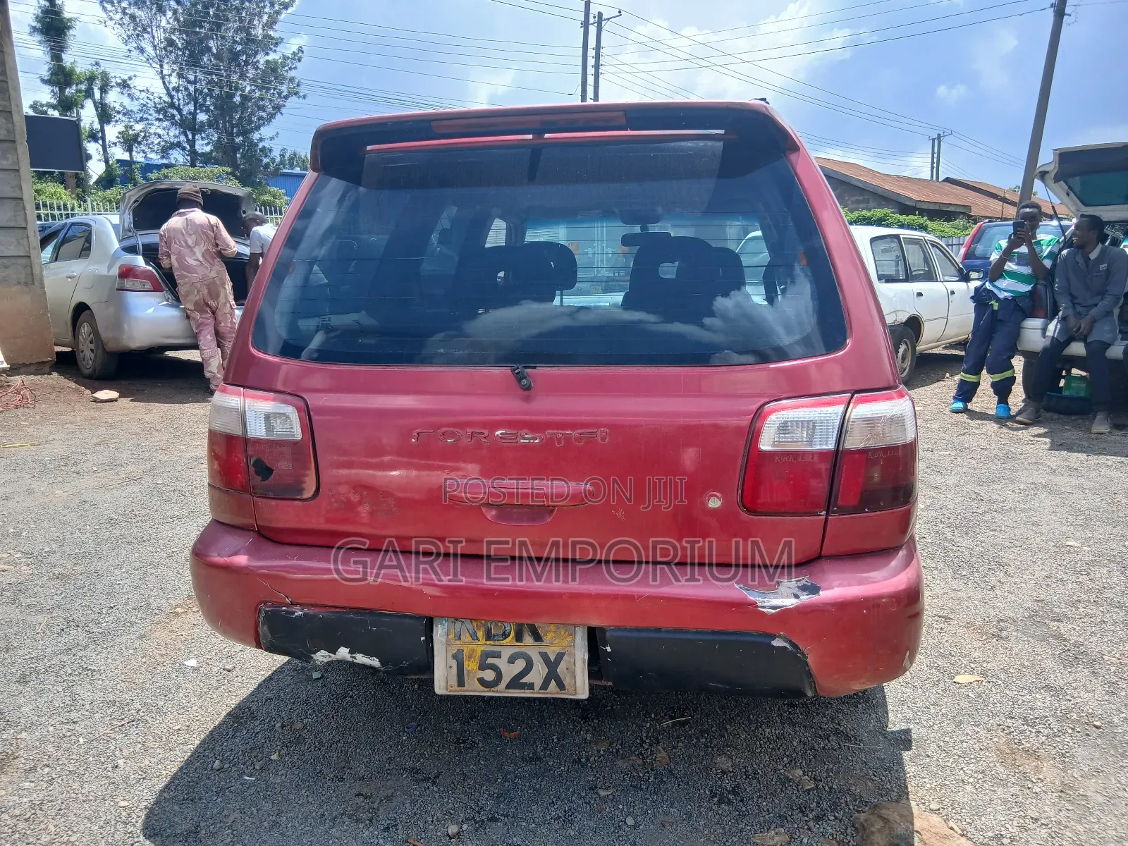 Subaru Forester 2001 Red