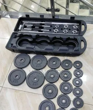 Chrome 50 KGS Dumbbells Set