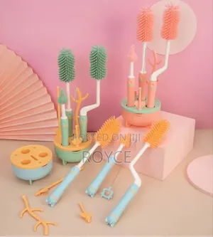 8pcs Silicone Bottle Cleaning Set