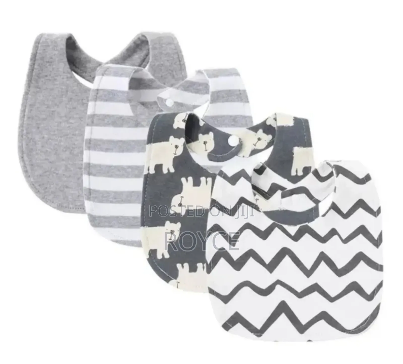 4pcs Cotton Bib Set