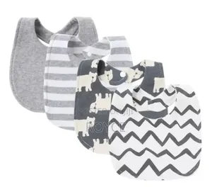 4pcs Cotton Bib Set