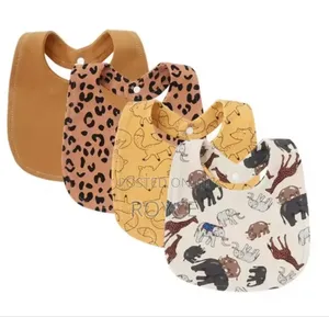 4pcs Cotton Bib Set