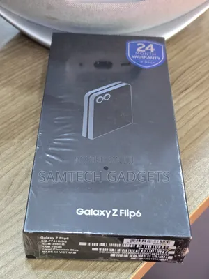 New Samsung Galaxy Z Flip6 256 GB Black