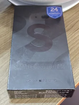 New Samsung Galaxy S22 Ultra 256 GB Black