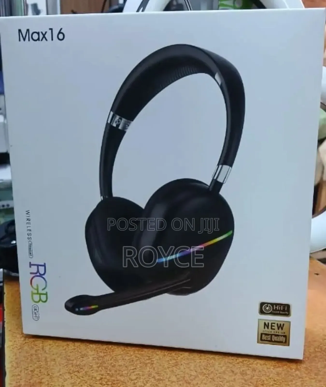 Max 16 Rgb Wireless Bluetooth Headset