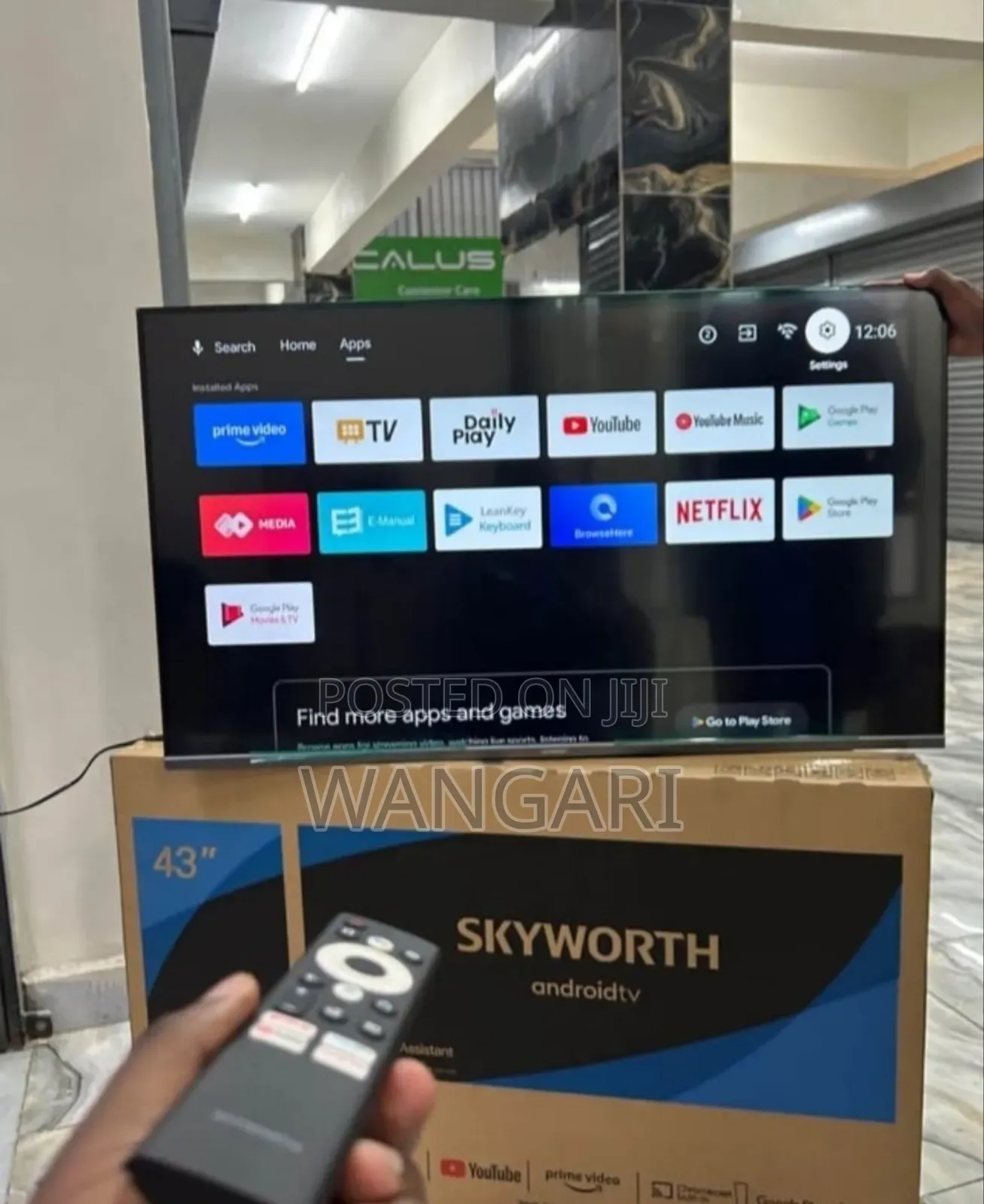 Frameless Skyworth 43 Inch Smart Tv