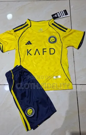 Al Nasr Home Kids Jersey 25/26