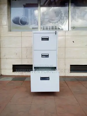 3-Drawers Metallic Office Filling Cabinet