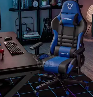 Gaming Chairs; Deluxe High-Back Reclining Gaming Computer Chair