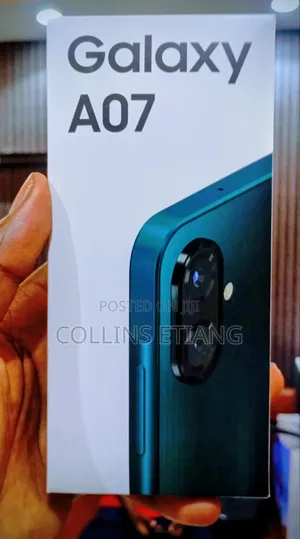 New Samsung Galaxy A07 4G 64 GB Black