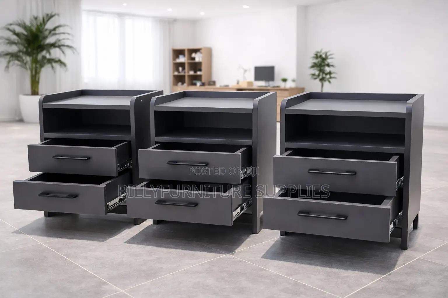 Grey Side Beds