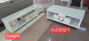 Imported Modern Coffee Table + Tv Stand Extendable
