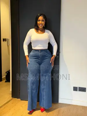 Clean Panel Seam Detail Fashionnova Wide Leg Jeans Wi