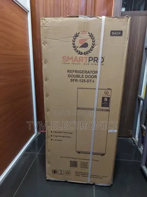 Smart Pro SFR-125 Dt-I Double Door Fridge