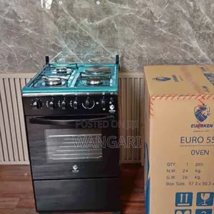 Electric Oven Euroken 3+1 Standing Cooker