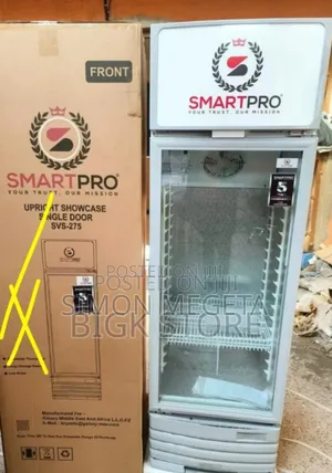With Glass Door Smart Pro 275l Display Fridge