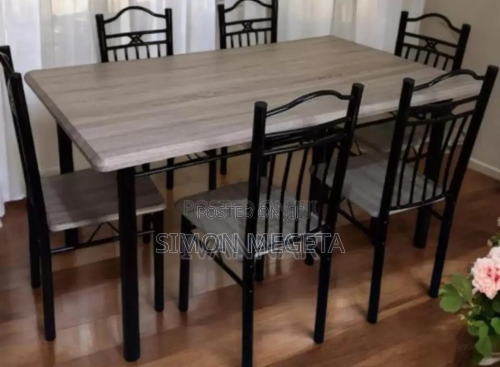 Asesembled 6 Sitter Dining Table