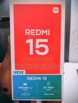 New Xiaomi Redmi 15 128 GB Blue