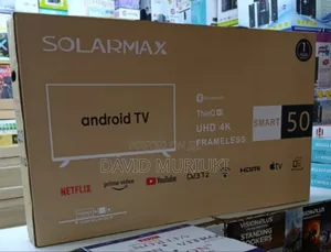 Solarmax 50 Inch Uhd Smart Android Tv – Ultra Hd Entertainment