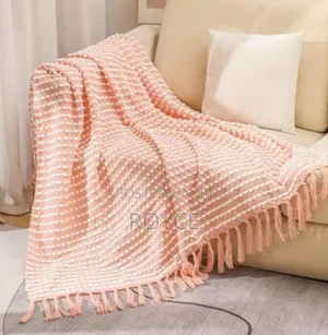 Knitted Throw Blanket -{127 * 220cm}