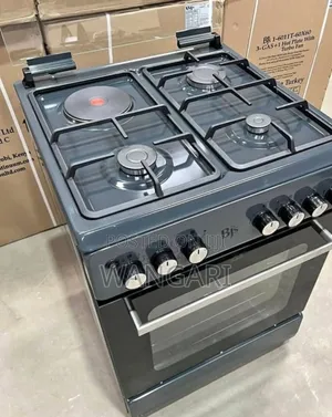 3gas +1 Electric Bj's Standing Cooker With Turbo Fan