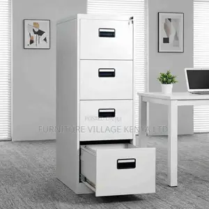 Office Cabinet; Four Drawers Metallic Office Cabinet