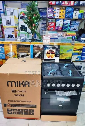 Auto Ignition 58 by 58 Freee Standing Cooker With Electric Oven