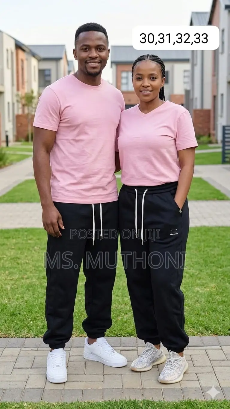 Warm Woolen Inside Unisex Sweat Pants