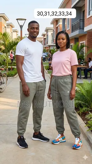 Warm Woolen Inside Unisex Sweat Pants