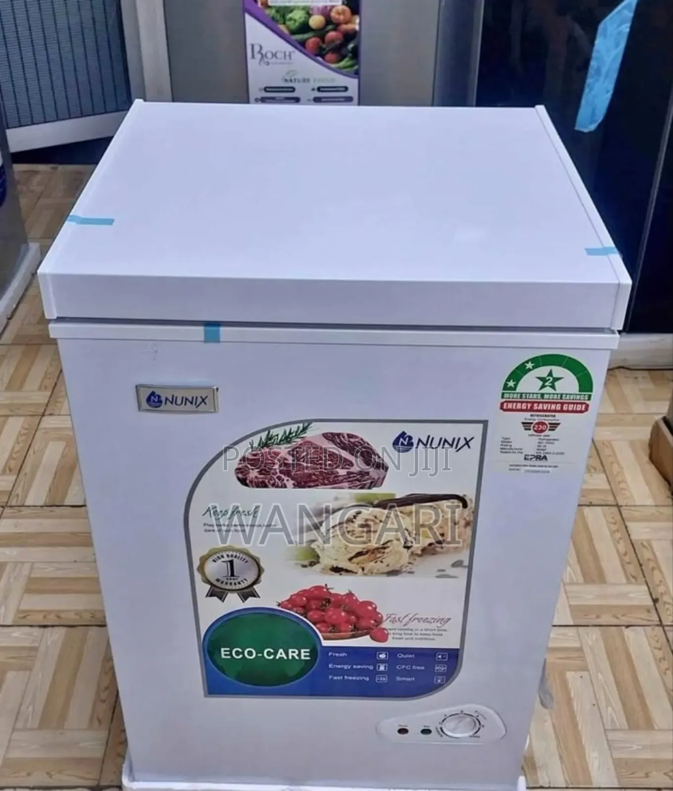 Restocked 100 Litres Nunix Chest Freezer
