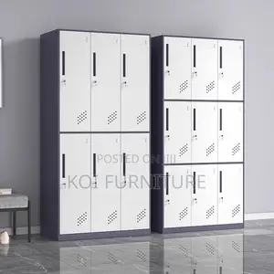 Office Cabinet : 9 Door Portable Storage Locker