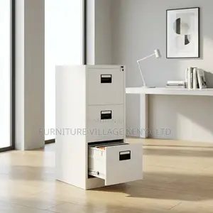 Office Cabinet; 3-drawers Office Metallic Filling Cabinet
