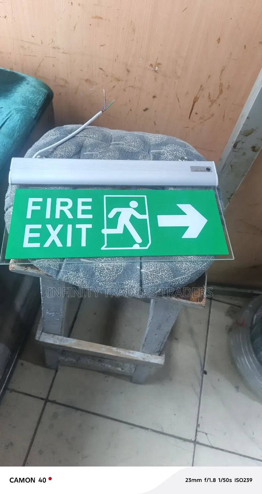 Fire Exit - Emergency Exit Sign
