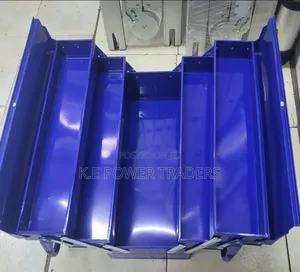 21 Inch Heavy Metal Cantilever Tool Box – Multi-layer Tool Storage