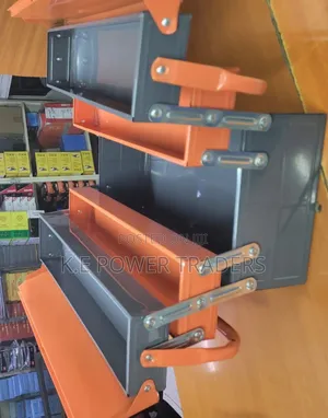 19 Inch 5-tray Metal Cantilever Tool Box – Heavy Duty