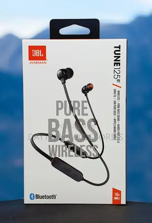 JBL Tune 125bt Wireless in-Ear Headphones - Black