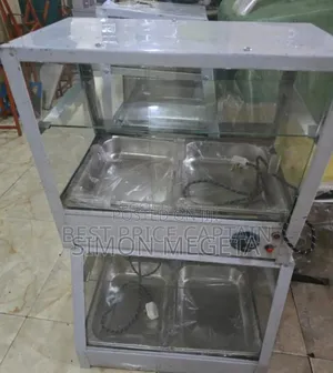 Super Electric New Chips Warmer Double Insert