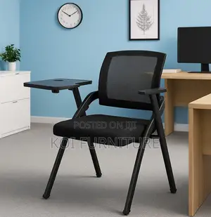 Office Chair : Foldable Ergonomic Training Chair With Pad