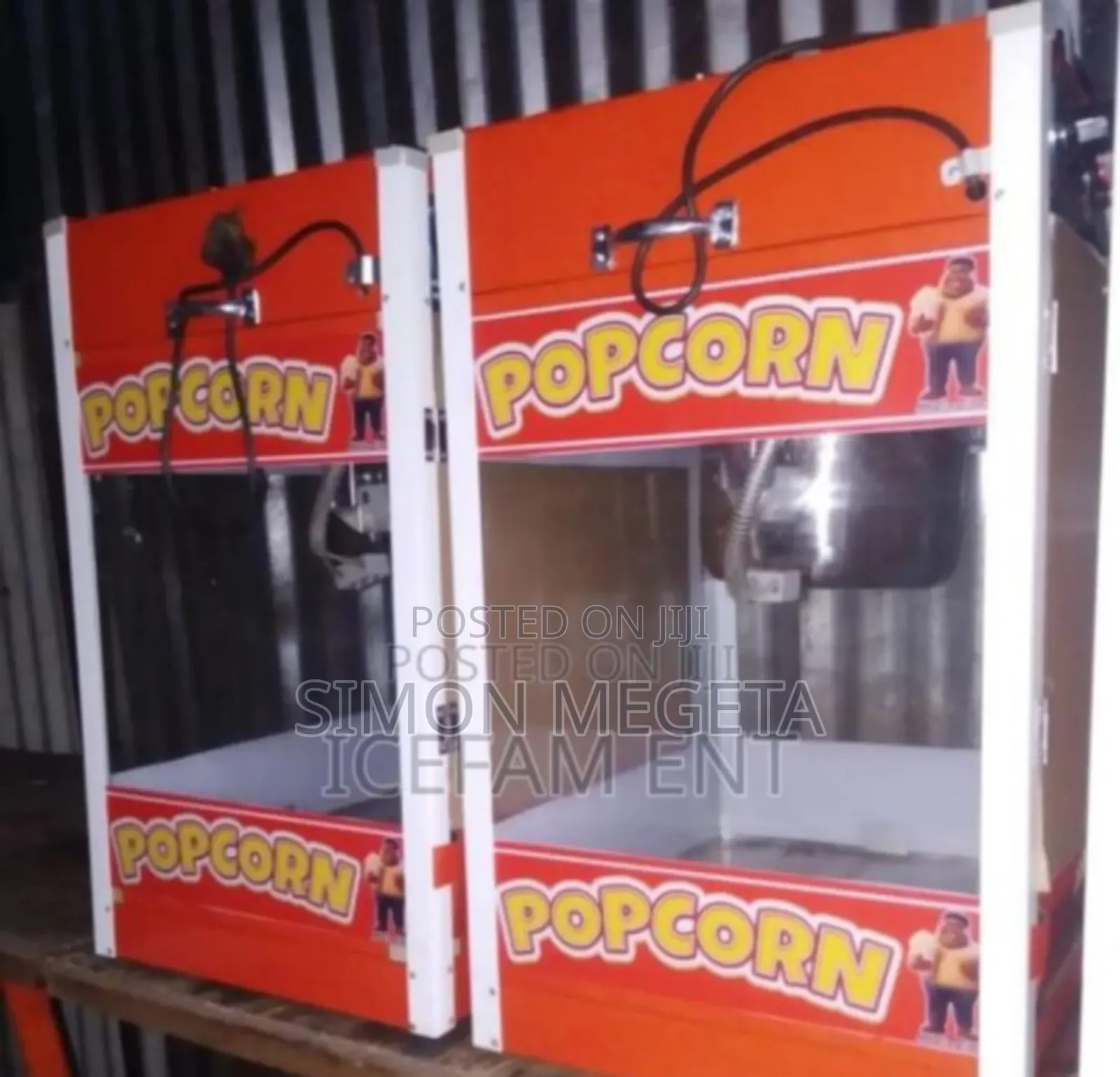 With in Light Bulbs Popcorn Maker Machine