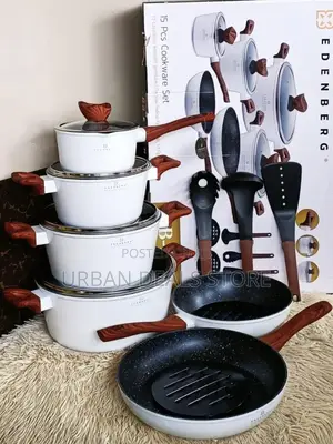 15 PCS Edenberg Nonstick 
Available 
Code 5622