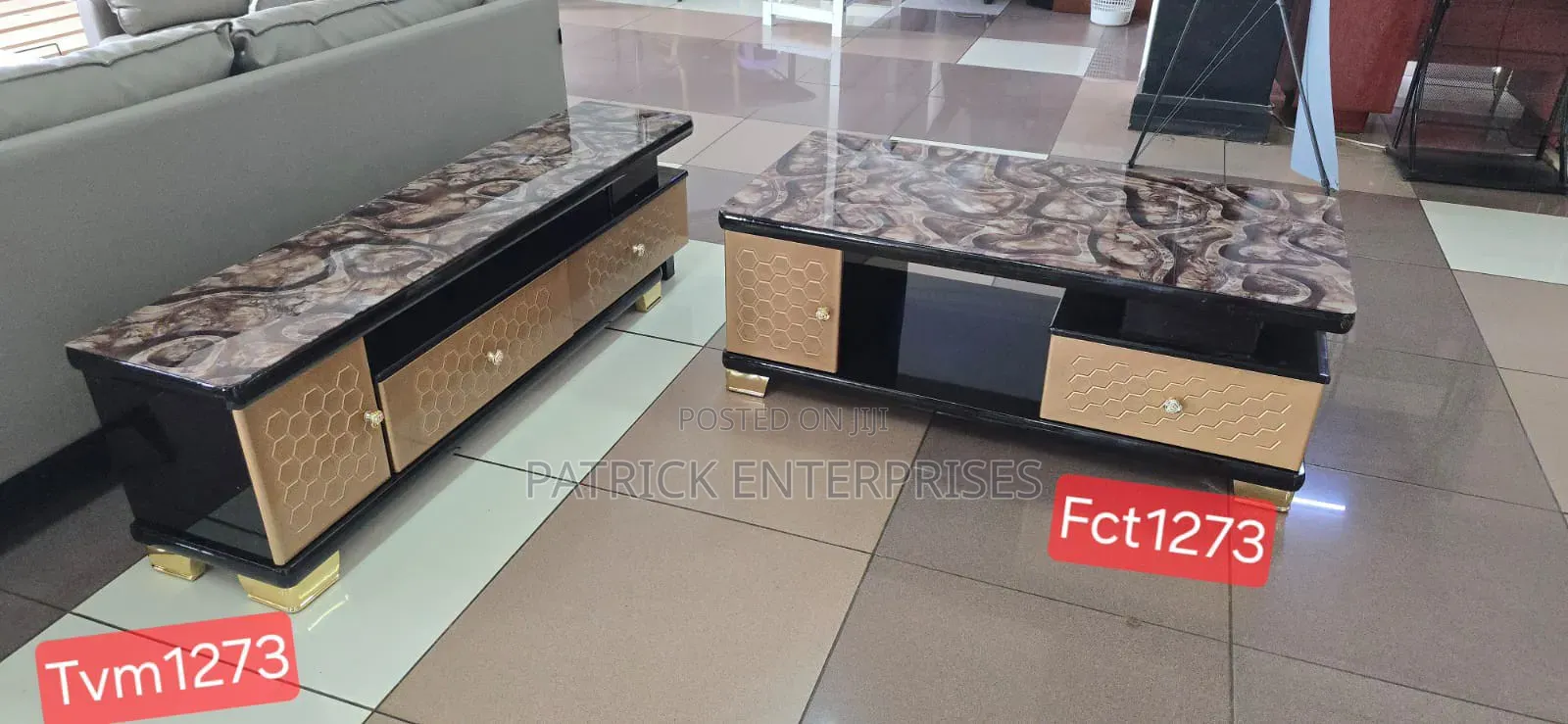 Imported Modern Coffee Table And Tv Stand Set