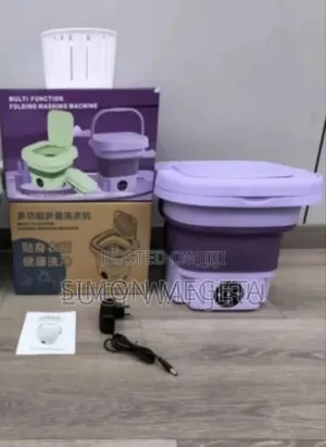 Colour Purple New Portable Washing Machine