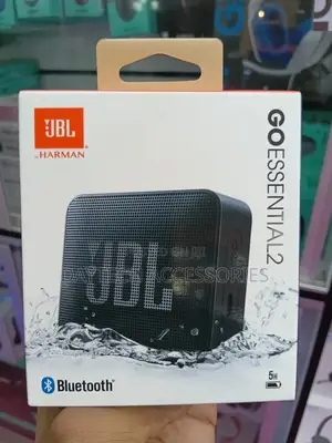 JBL Go Essential 2 Portable Bluetooth Speaker - Black