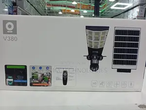 Cloud Storage Option 4g PTZ Dual Lens Solar Camera Solar Street Light