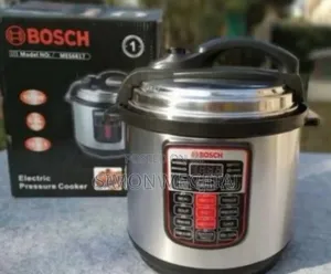 Modernized. Durable 6litres Bosch Electric Pressure Cookers. 